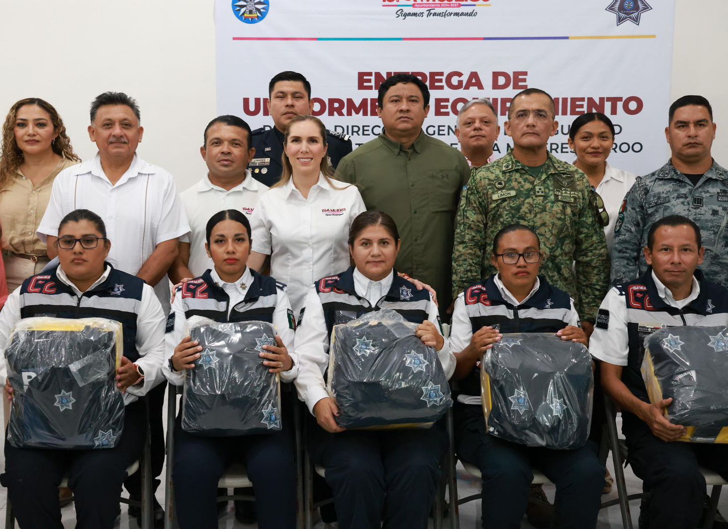 Atenea Gómez Ricalde fortalece la seguridad en Isla Mujeres con entrega ...