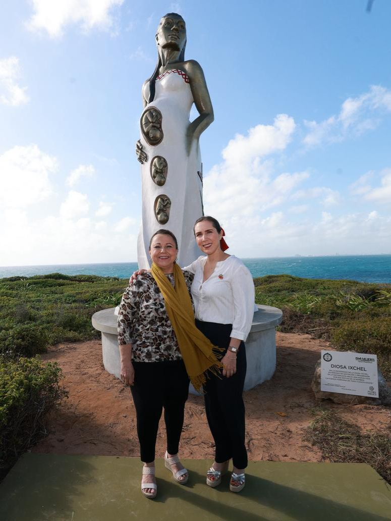 Gobierno de Isla Mujeres inaugura cuatro nuevas esculturas en Punta Sur